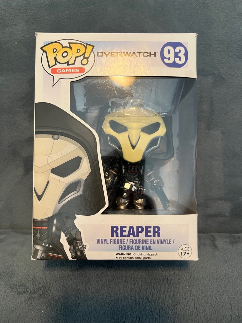 Funko Pop! Reaper Vinyl Figure - Black & Cream Mask